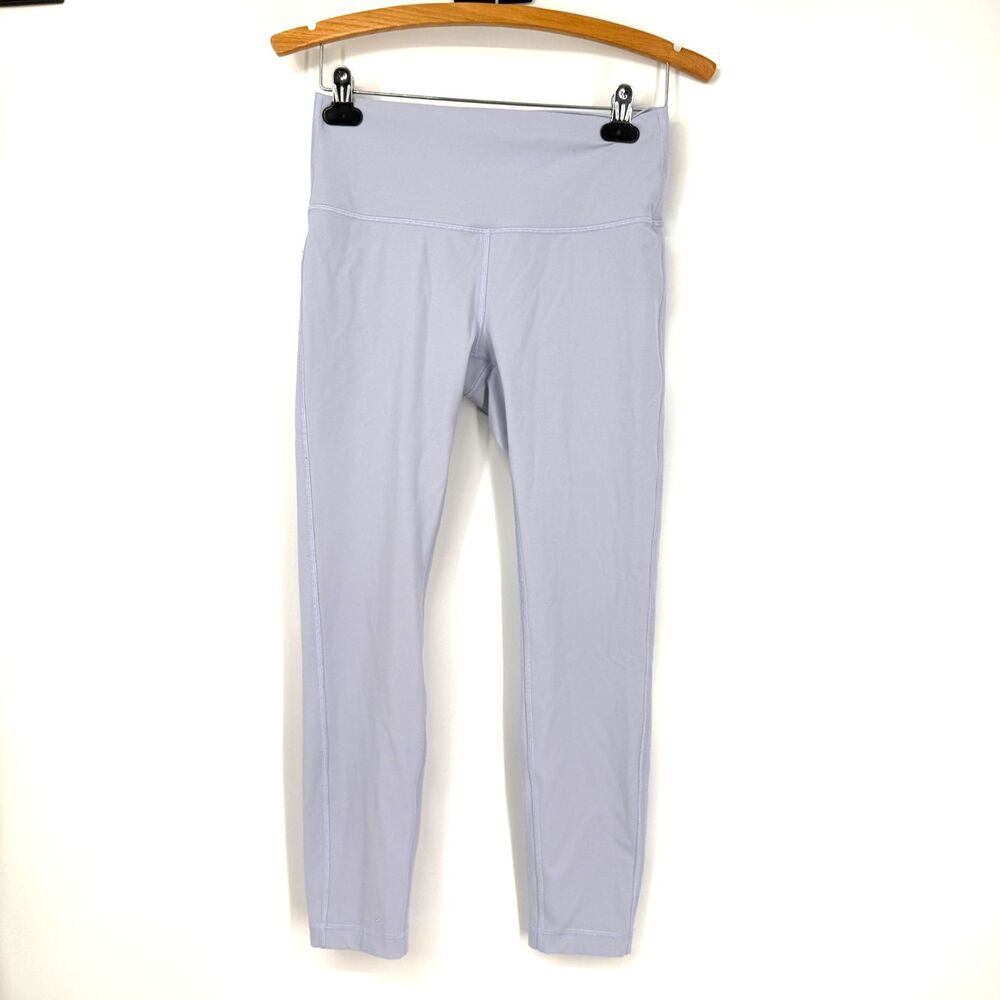 Lululemon Wunder Under High-Rise Tight Size 8 Womens 25" Luxtreme Pastel Blue